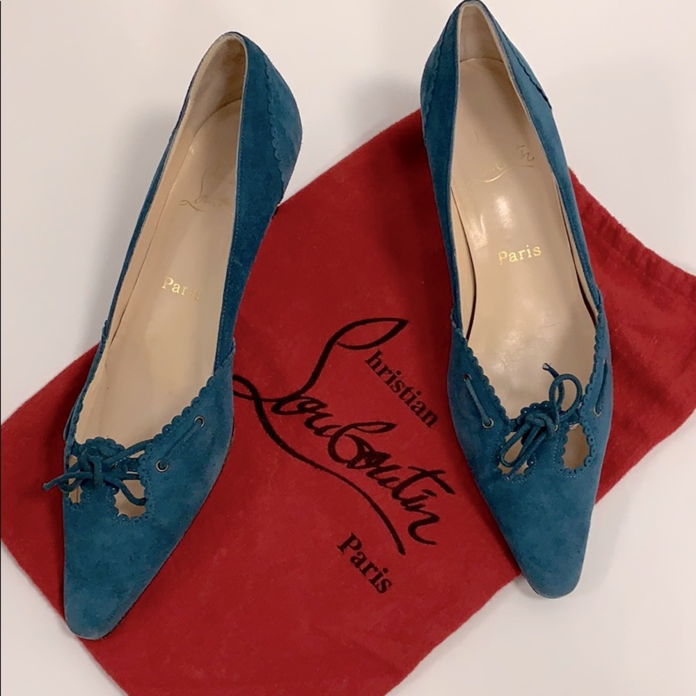 Christian Louboutin kitten heels
